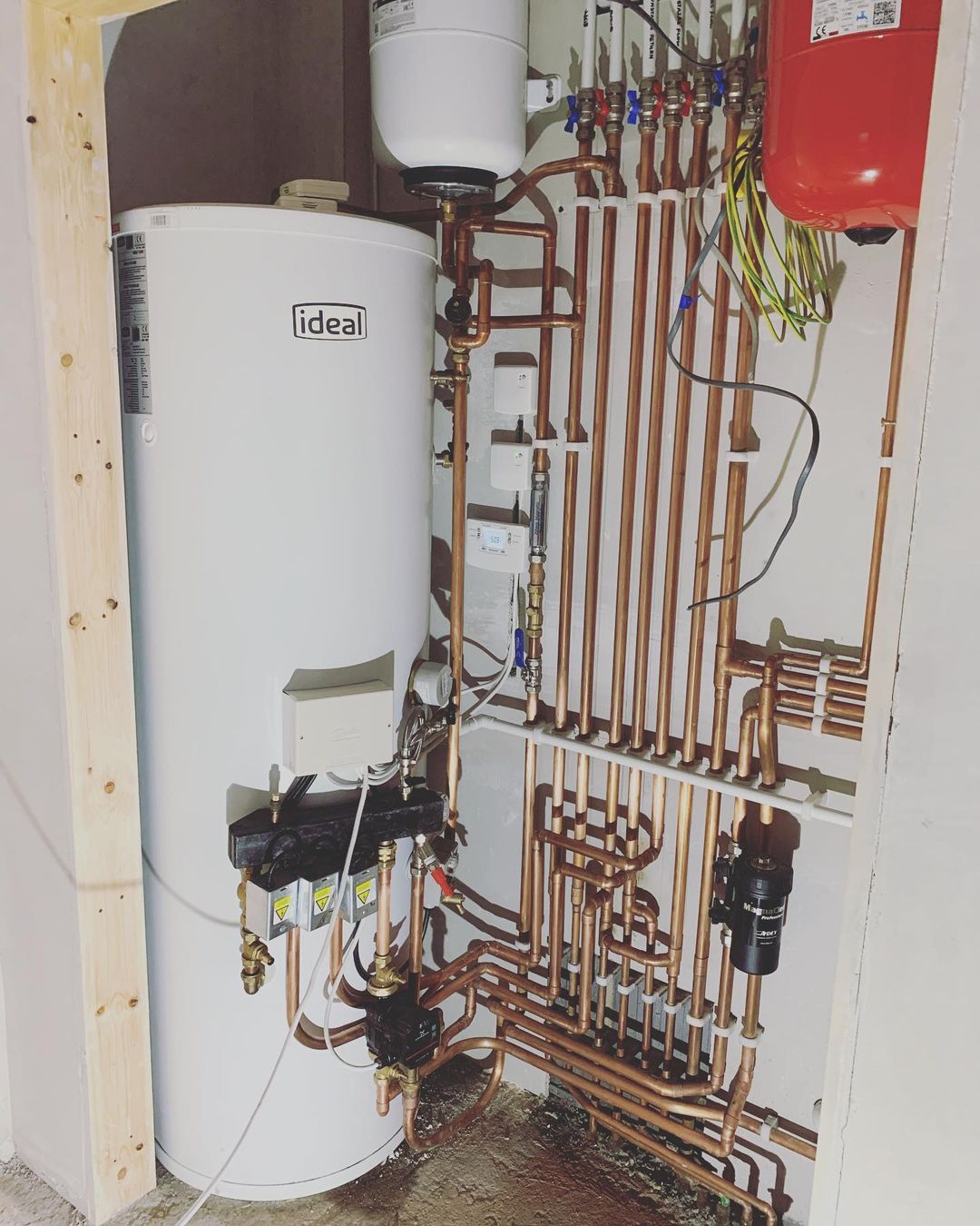 ideal boiler installation